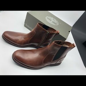 Timberland Kendrick Chelsea Boots Brown Full Grain